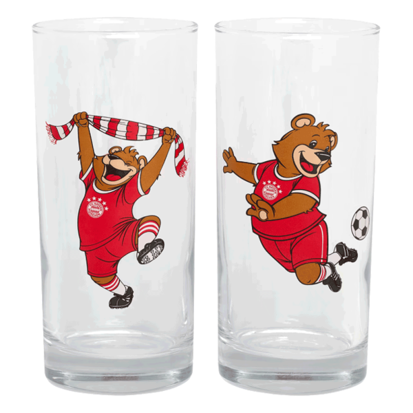 Bayern München Berni Glas 2er Set
