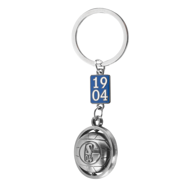 Schalke Schlüsselanhänger Retro Ball