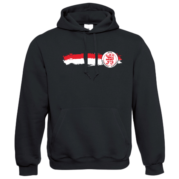 KSV Hoodie Fahne schwarz Erw.