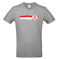 KSV T-Shirt Fahne grau Erw.