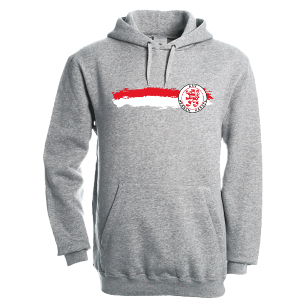 KSV Hoodie Fahne grau Erw.