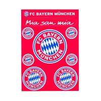Bayern München Aufkleberkarten Set