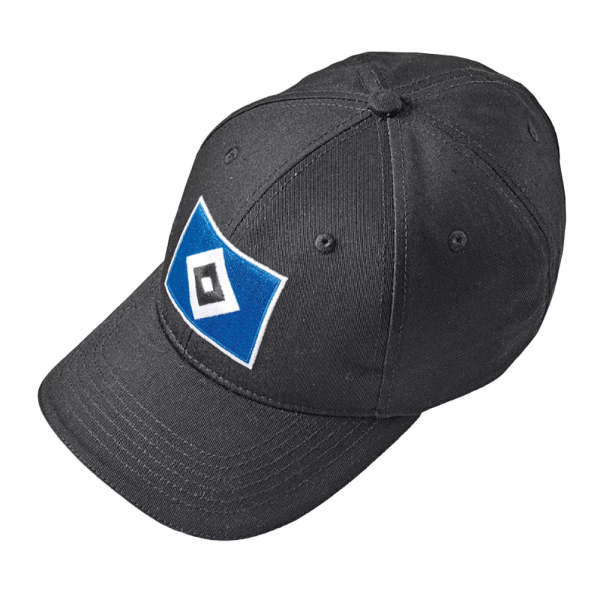HSV Cap Logo schwarz