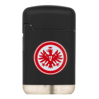 Eintracht Frankfurt Feuerzeug Jet Rubber schwarz