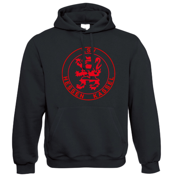KSV Hoodie Logo rot Erw.
