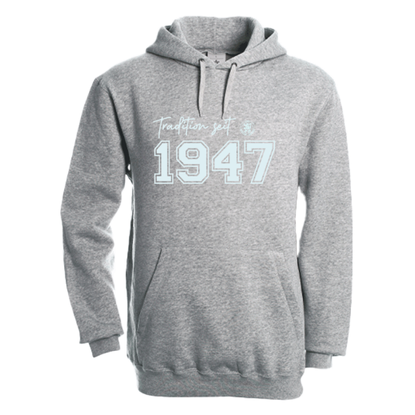 KSV Hoodie 1947 grau Erw.