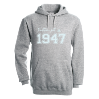 KSV Hoodie 1947 grau Erw.