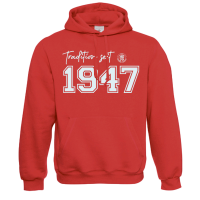 KSV Hoodie 1947 rot Erw.