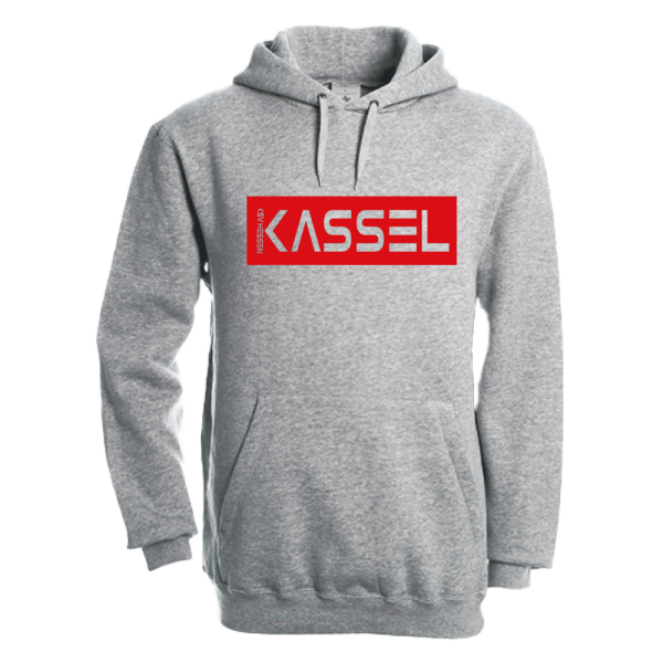 KSV Hoodie red pack grau Erw.