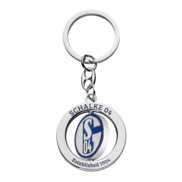 Schalke Schlüsselanhänger Spinning
