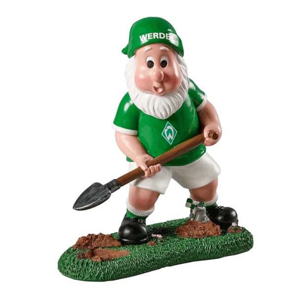 Werder Bremen Gartenzwerg Maulwurf