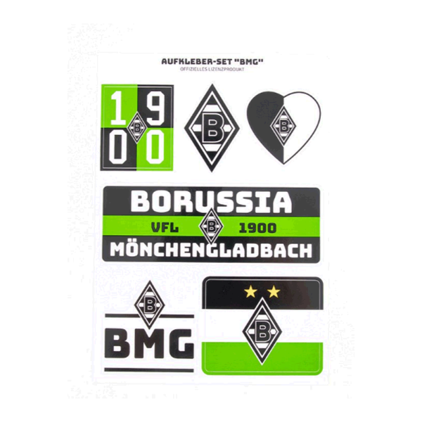 Gladbach Aufkleber Set BMG