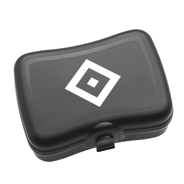 HSV Brotdose Koziol schwarz