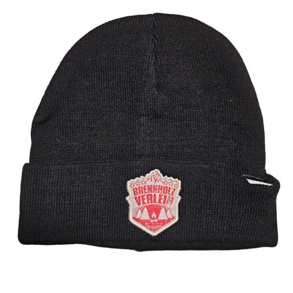 Wintermütze Brennholzverleih schwarz