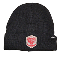 Wintermütze Brennholzverleih schwarz