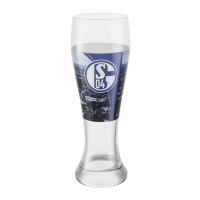 Schalke Weizenbierglas 0,5 l