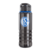 Schalke Trinkflasche schwarz 750 ml