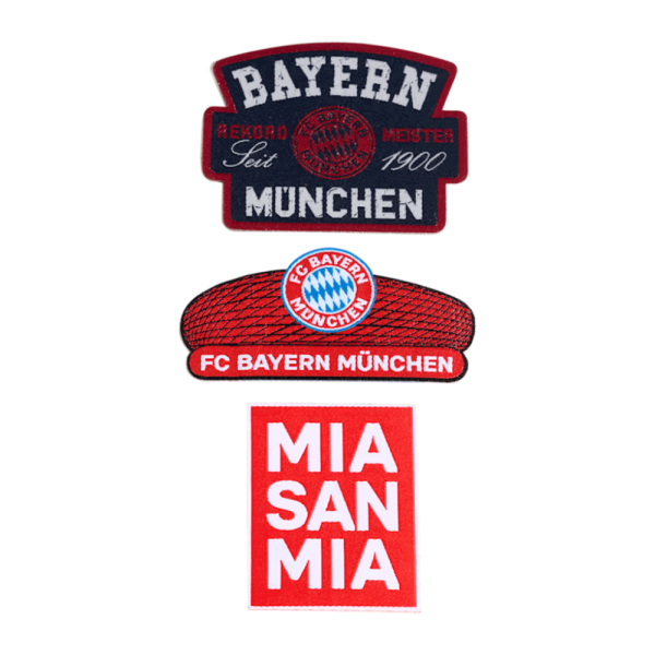 Bayern München Aufnäher 3er Set