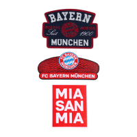 Bayern München Aufnäher 3er Set