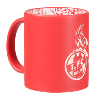 Köln Tasse Prägung rot
