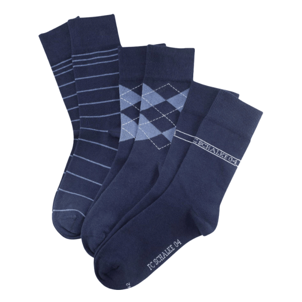 Schalke Business-Socken 3er Set