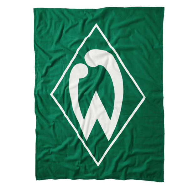 Werder Bremen Fleecedecke Raute