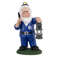 Schalke Gartenzwerg Grubenlampe LED