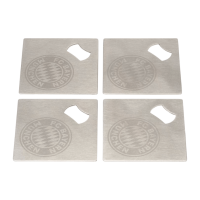 Bayern München Metalluntersetzer / Öffner 4er Set
