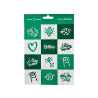Werder Bremen Aufkleber Set Icons Reflektierend