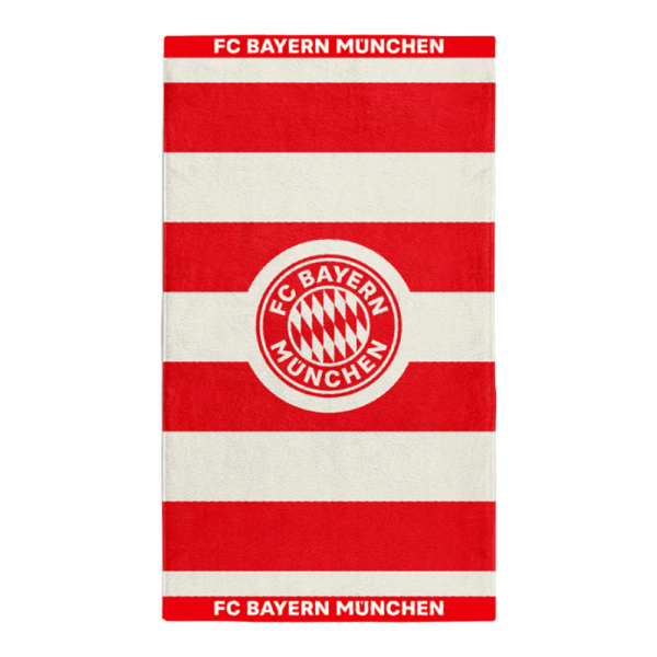 Bayern München Duschtuch streifen