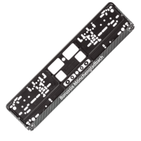 Gladbach Nummernschildhalterung Carbonoptik