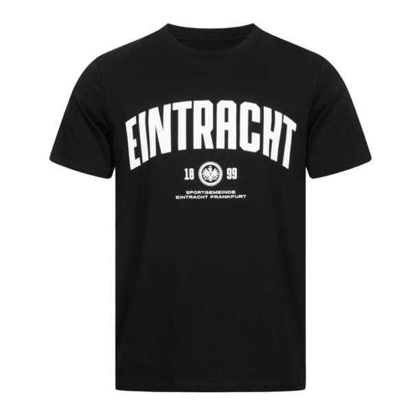 Eintracht Frankfurt T-Shirt Eintracht 1899 schwarz Erw.