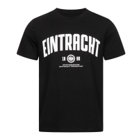 Eintracht Frankfurt T-Shirt Eintracht 1899 schwarz Erw.