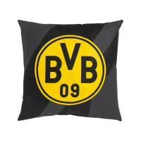 BVB Kissen grau/schwarz