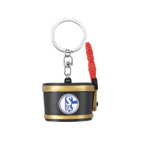 Schalke Schlüsselanhänger Steigerhut mit...