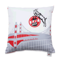 Köln Kissen Stadion rot/weiß