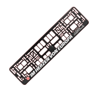 Eintracht Frankfurt Nummernschildhalter im Herzen von Europa