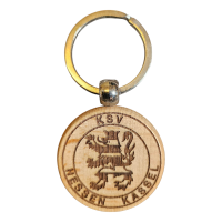 KSV Schlüsselanhänger Holz Logo