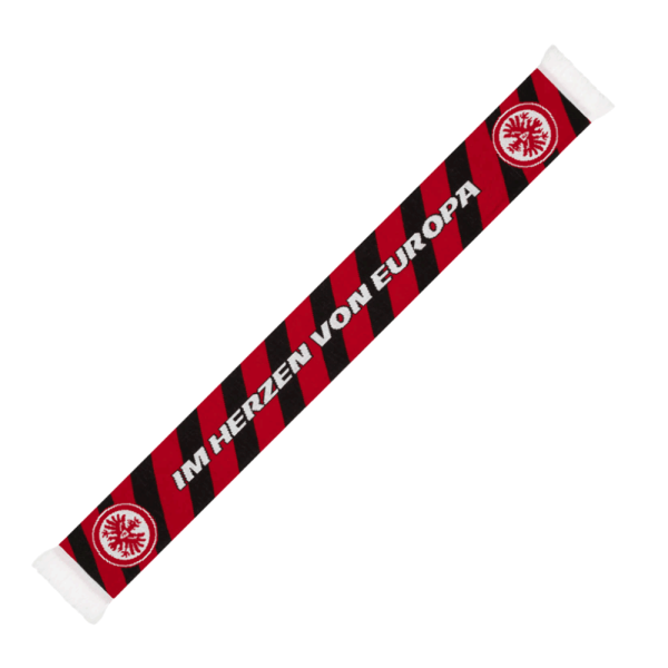 Eintracht Frankfurt Schal Streifen Im Herzen von Europa