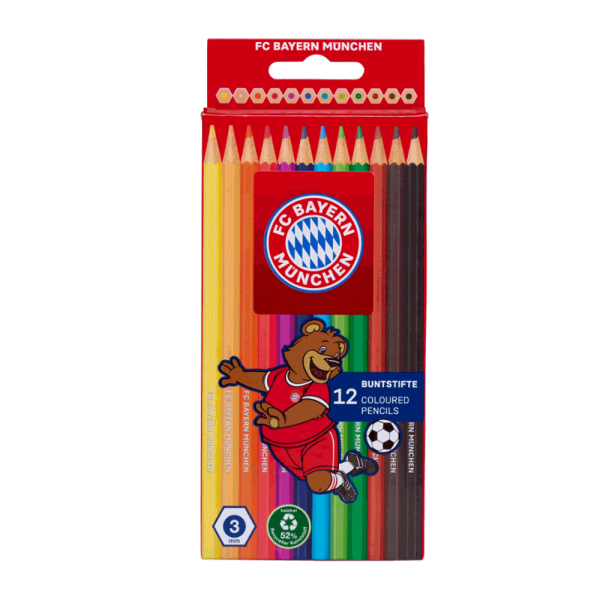 Bayern München Buntstifte 12er Set