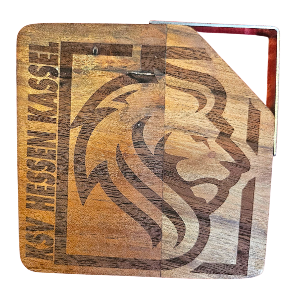 KSV Untersetzer aus Holz
