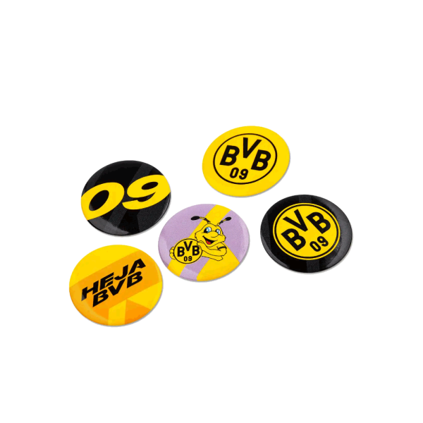 BVB Buttons 5er Set
