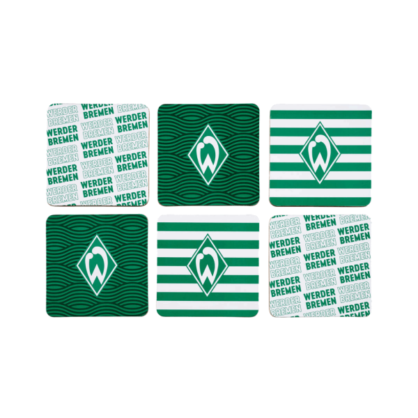 Werder Bremen Untersetzer 6er Set