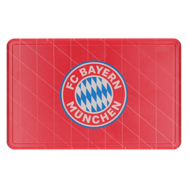 Bayern München Brotzeitbrettchen 2er Set Logo + Arena