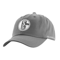 Schalke Cap Vintage anthra Erw.