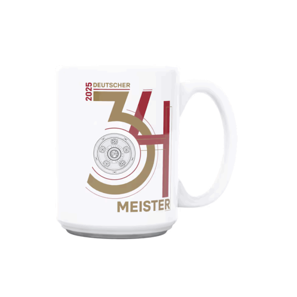 Bayern München Tasse Deutscher Meister 2025
