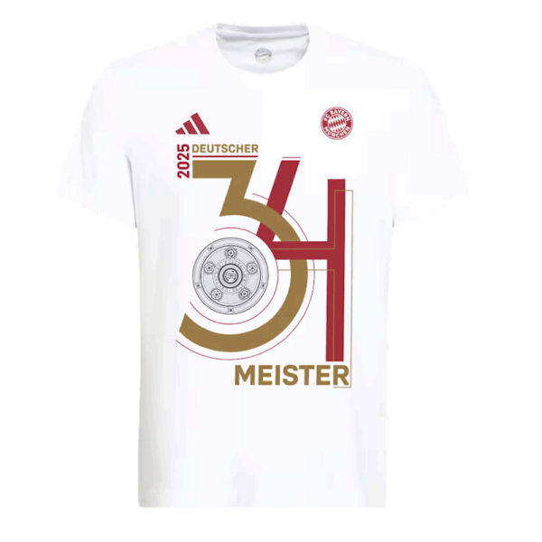 Bayern München T-Shirt Deutscher Meister 2025 Kids
