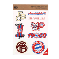 Bayern München Kofferaufkleber Set