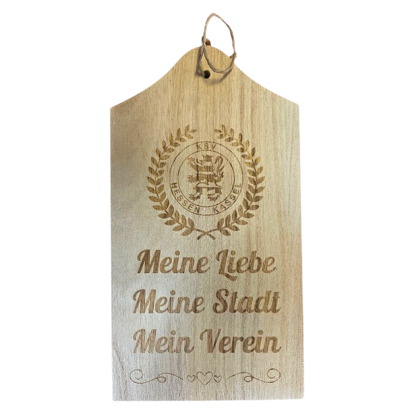 KSV Holzschild Meine Liebe...
