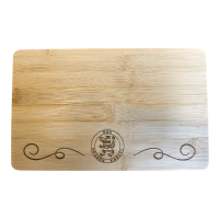 KSV Brotzeitbrettchen Holz Logo rechteckig